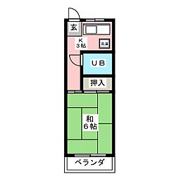 間取図画像 1K