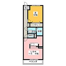 プロスパリティ  ｜ 岐阜県岐阜市大学北２丁目（賃貸マンション1LDK・1階・42.38㎡） その2