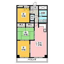 ＴＨＥ　Ｔ.Ｏ.Ｍ  ｜ 岐阜県岐阜市則武中２丁目（賃貸マンション3LDK・1階・69.23㎡） その2