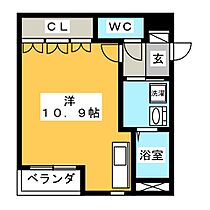 ブルーム  ｜ 岐阜県岐阜市小野２丁目（賃貸マンション1R・1階・30.40㎡） その2