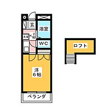 Ｇ・ビレッジ北島  ｜ 岐阜県岐阜市北島１丁目（賃貸マンション1K・2階・23.59㎡） その2