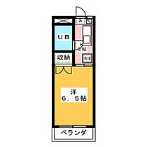 リズスクエア西棟  ｜ 岐阜県岐阜市折立（賃貸マンション1K・2階・19.03㎡） その2