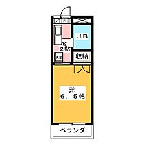 リズスクエア北棟  ｜ 岐阜県岐阜市折立（賃貸マンション1K・1階・19.03㎡） その2