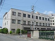 病院「岐阜中央病院まで1300m」