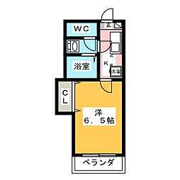 間取図画像 1K