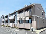 南向きの2階建てコーポ