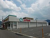 ドラッグストア 「スギ薬局まで1400m」