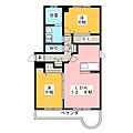 アズーレ若福町3階5.1万円