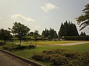 公園「長良公園まで990m」