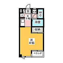 メゾンドキャッスル  ｜ 岐阜県岐阜市上新町（賃貸マンション1K・4階・27.18㎡） その2