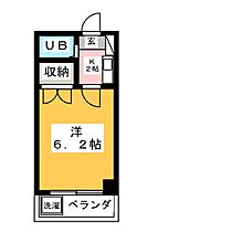 ノーブル・タウニー吉田  ｜ 岐阜県岐阜市長住町１丁目（賃貸マンション1K・4階・16.89㎡） その2