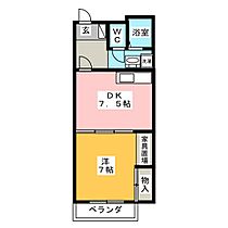 メゾン・アンジュ  ｜ 岐阜県岐阜市長森本町２丁目（賃貸マンション1DK・1階・38.00㎡） その2