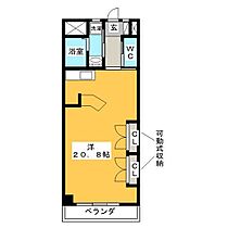 アクシスヨーロッパ弐番館  ｜ 岐阜県岐阜市花沢町５丁目（賃貸マンション1R・2階・42.74㎡） その2