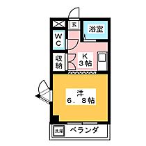 メゾンフェアリー  ｜ 岐阜県岐阜市鏡島南１丁目（賃貸マンション1K・1階・22.68㎡） その2