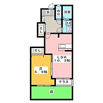 パステルハイム  ｜ 岐阜県岐阜市琴塚２丁目（賃貸アパート1LDK・1階・45.09㎡） その2