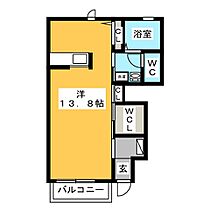 ハッピー8　Ｇ  ｜ 岐阜県岐阜市長森岩戸（賃貸アパート1R・1階・35.68㎡） その2