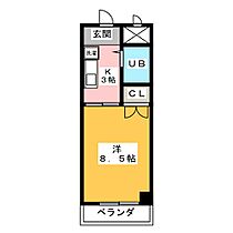 サンガーデン  ｜ 岐阜県岐阜市日野南６丁目（賃貸マンション1K・2階・24.30㎡） その2