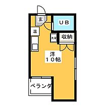 ＹＯＳＨＩＨＡＲＵ  ＢＬＤ  ｜ 岐阜県岐阜市明徳町（賃貸マンション1R・2階・26.23㎡） その2