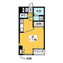 メゾンサファイヤ  ｜ 岐阜県岐阜市竜田町１丁目（賃貸マンション1R・5階・30.53㎡） その2