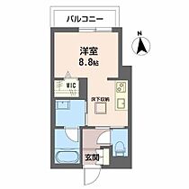 シャーメゾンクレスティーク  ｜ 岐阜県岐阜市加納西広江町１丁目（賃貸マンション1R・1階・27.30㎡） その2