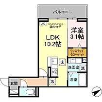 Ｒｕｅ加納本町  ｜ 岐阜県岐阜市加納本町２丁目（賃貸アパート1LDK・1階・34.36㎡） その2