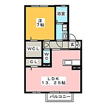 ネクサス1  ｜ 岐阜県岐阜市日野南３丁目（賃貸アパート1LDK・2階・49.28㎡） その2