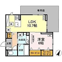 ｅｓｔ（エスト）  ｜ 岐阜県岐阜市葭町３丁目（賃貸アパート1LDK・1階・44.52㎡） その2