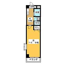 ＰＯＰＯＬＡＲＥ  ｜ 岐阜県岐阜市菊地町２丁目（賃貸マンション1K・4階・29.80㎡） その2