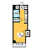 ＣＡＳＡ本郷  ｜ 岐阜県岐阜市本郷町５丁目（賃貸マンション1R・9階・24.30㎡） その2