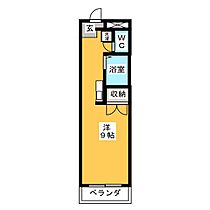 ロイヤルＳ  ｜ 岐阜県岐阜市北一色６丁目（賃貸マンション1R・2階・21.81㎡） その2