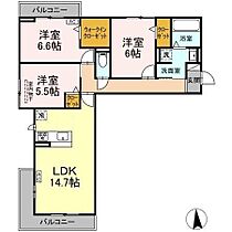 シエル　シャンテ  ｜ 岐阜県岐阜市野一色３丁目（賃貸アパート3LDK・3階・77.97㎡） その2