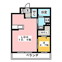 メゾン加納栄町通Ｃ  ｜ 岐阜県岐阜市加納栄町通４丁目（賃貸マンション1LDK・1階・33.63㎡） その2