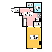 かむろビル　東館  ｜ 岐阜県岐阜市御浪町（賃貸マンション1DK・3階・24.57㎡） その2