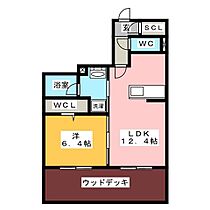 ソレイユ祈年  ｜ 岐阜県岐阜市祈年町１１丁目（賃貸マンション1LDK・1階・47.65㎡） その2