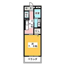 ＣＡＳＳＩＮＯ  ｜ 岐阜県岐阜市老松町（賃貸マンション1K・3階・28.82㎡） その2