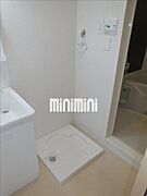 洗濯機置き場です