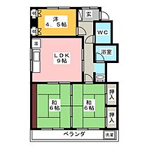 フジヤビル  ｜ 岐阜県大垣市歩行町２丁目（賃貸マンション3LDK・4階・70.47㎡） その2