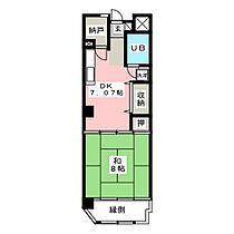 緑園第3サンコーポ  ｜ 岐阜県大垣市緑園（賃貸マンション1DK・3階・45.00㎡） その2