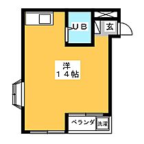 あおやぎハイム6号館  ｜ 岐阜県大垣市馬場町（賃貸マンション1R・4階・25.35㎡） その2