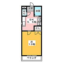 シャルム・パレ  ｜ 岐阜県大垣市波須１丁目（賃貸マンション1DK・2階・30.00㎡） その2