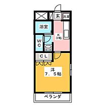 アグレストII  ｜ 岐阜県大垣市上面３丁目（賃貸マンション1K・2階・24.75㎡） その2