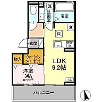 Ｍａｉｓｏｎ　ｄｅ　Ｎａｅｂａ 103 ｜ 岐阜県大垣市木戸町379番1（賃貸アパート1LDK・1階・34.00㎡） その2