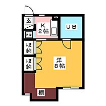 サンビリアンビル  ｜ 岐阜県大垣市丸の内２丁目（賃貸マンション1K・4階・27.20㎡） その2