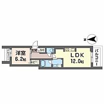 シャーメゾン大垣郭町 201 ｜ 岐阜県大垣市郭町東１丁目53（賃貸マンション1LDK・2階・45.01㎡） その2