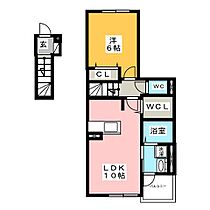 アルカンシェル桜並木  ｜ 岐阜県大垣市禾森町３丁目（賃貸アパート1LDK・2階・44.88㎡） その2