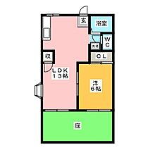 第3メゾン勝沼  ｜ 岐阜県大垣市久瀬川町４丁目（賃貸アパート1LDK・1階・37.50㎡） その2