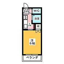 サープラスワンヨシダ　A棟  ｜ 岐阜県大垣市大井３丁目（賃貸マンション1K・2階・19.15㎡） その2