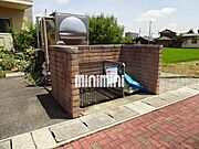敷地内ゴミ置場付きですよ。