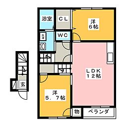 🉐敷金礼金0円！🉐プラーノ川瀬　Ａ棟