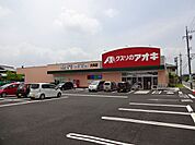 ドラッグストア 「クスリのアオキまで250m」
